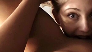 pretty teen licks girlfriend's pussy in hd pov