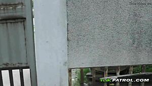 Sexy Asian Babe Taken to Hotel for Hot Steamy Action