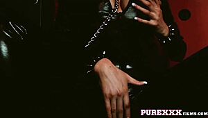 Blonde Milf Says, Tie Me Up for Lesbian Fun!