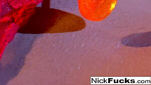 nick manning fucks a hot blonde babe with hardcore action and cumshot