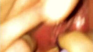 I finger my wife until she reaches a gushing squirting orgasm