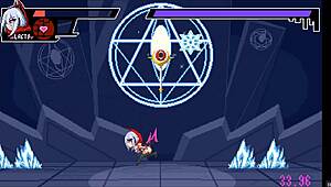 in buzama hentai fight game ep 1, shemale gets bareback rough fuck