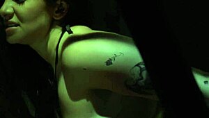 Femdom Forces Submissive to Lick Her Pussy in Bondage