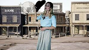 Lialennice's seductive costume show in Westworld-inspired XXX video