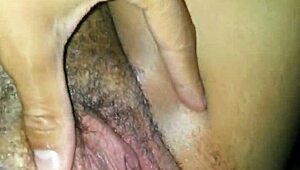 Late night ebony latina gets her wet pussy fucked pov with condom close-up