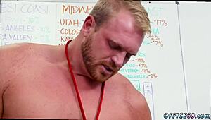 Straight man with a hard cock engages in gay sex with other men in this XXX video