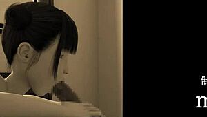 嘿，看这个3D动漫口交带热内射结局！😍