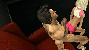 Fuck teen 18+ager at christmas in casual setting.