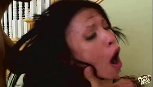 when things get rough two guys fuck latina's holes