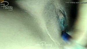 Filipina babe's intimate hygiene routine revealed in close-up video