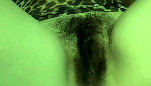 asian milf tempts with pussy masturbation solo