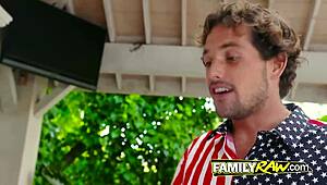 Teen Naughty Babes Loving Hard Family Sex Time! 😜