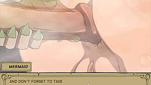 Horny mermaid in witch hunter trainer craves to bang teen 18+ virgin ass. she finds a wild solution in my sexiest gameplay part 8.