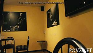 in this pov teen 18+ sex video, a horny slut licks balls. missionary fucking and sucking follow.