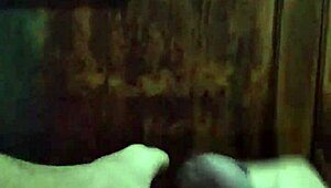 Transsexual shemale enjoys morning masturbation session