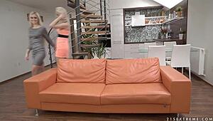 Blonde Lesbians Enjoy Fisting And Sex