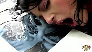 Few Fingers in Her Ass Feel Good, But This Brunette Craves Anal More!