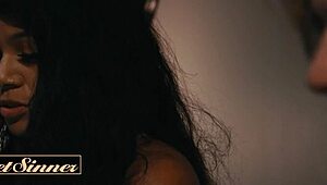 nathan throat-fucks his ex-gf harley hazes before stretching her pussy with his huge cock