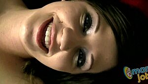 Brandi, the Infernal Teen, Participates in High-Definition Blowbang and Bukkake Session on Vidgin Com