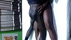 promiscuous girl's pussy gets hot black cock fuck