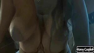 My friend invited me over to screw, and I’m thrilled to ride him.