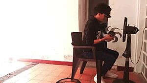 Colombian babe gives oral and assfucking in gratitude for repair part 1.