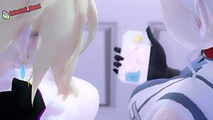 i watch jaune fuck glynda and winter in hentai threesome