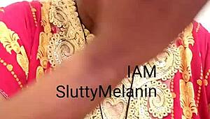 black milf ebony sex with contrasting curves