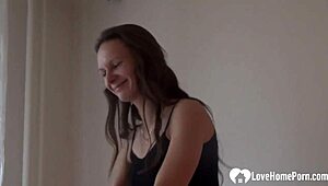 Hot Teen 18+ Strips Her Clothes and Masturbates