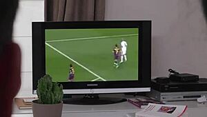 curvaceous eurobabe ass banged after sucking hard