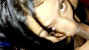 i show marco the sexy lingerie i bought, he gets hard and i suck it off