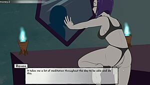 in the 18titans series, part 3 unfolds with cumming on starfire's ass