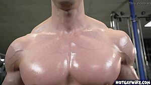 Hey, wanna see two horny jocks banging at the gym?