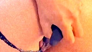 hot seated lesbian lets cum in mouth during masturbation