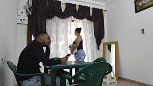 Horny Stepdaughter's Friend Fucked Hard