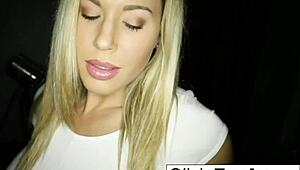 Super sexy Olivia Austin teases her big tits and ass while masturbating in the shower, showing off her nude body