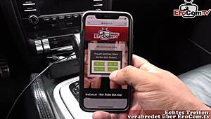 Deutsche blondine abgeschleppt für spontanes sextreffen draußen