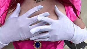 mario saves the princess and pounds her with his massive cock