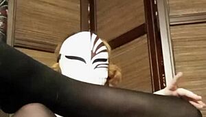 Look At This Horny Stocking Fetish Action!