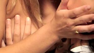 Australian lesbians use toys on natural tits and hairy pussies in high definition