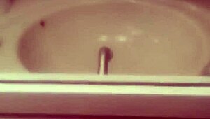 guy strokes his big monster cock slowly