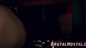 pretty teen gets extreme rough double anal fuck hd while waiting impatiently