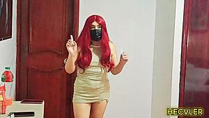 modeling for my friend in hotel, we get so aroused