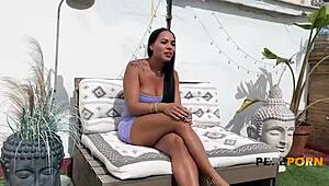 Hot Latina Kim Wants Old Man Fantasy Fulfilled