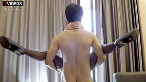 Daw Rosey Sue, Myanmar Mistress Lady, bosses rough hardcore with big ass and tits.