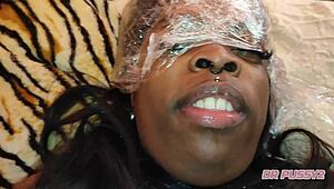 Squirting and fingering deep in my fat pussy makes me moan loudly.