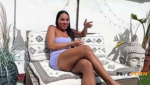 Hot Latina Kim Wants Old Man Fantasy Fulfilled