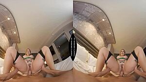 tonights girlfriend ivy lebelle rides big ass in stockings