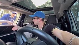 Young Brazilian Novinho Offers His Ass To The Black Favela Uber Driver In This Amateur Gay Scene