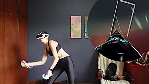 my vr exercises with dancing workout